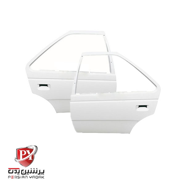 درب جانبی عقب پژو پارس سال آسترشده شرکتی ایساکو + رنگ کوره ای