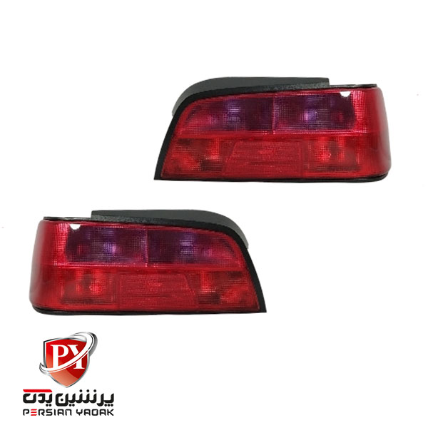 چراغ خطر عقب پژو پارس فابریک + دودی اسپرت مدرن
